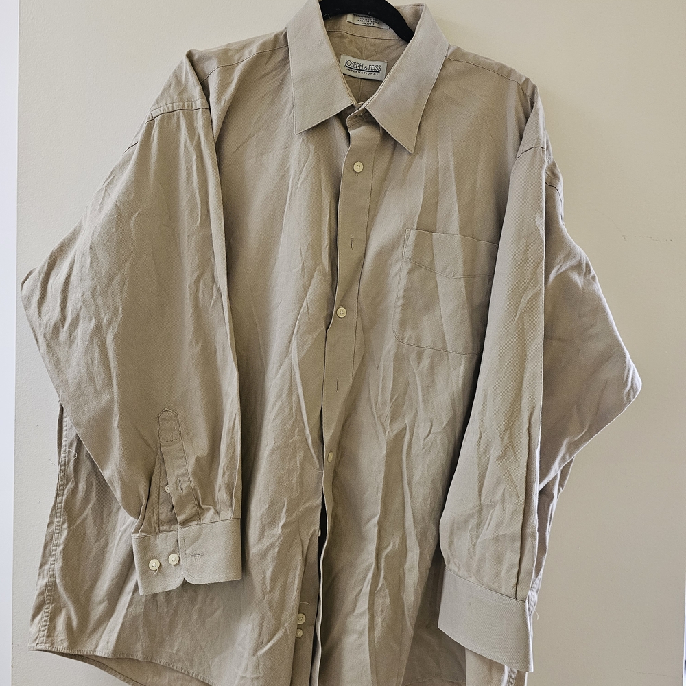 Giorgio Armani Light Tan Shirt Jacket